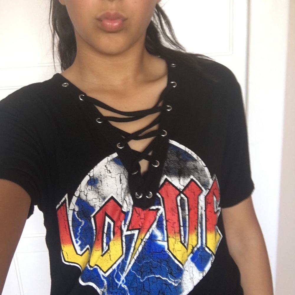 Cross down love shirt